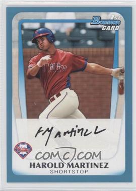 2011 Bowman Draft Picks & Prospects - Prospects - Blue #BDPP19 - Harold Martinez /499