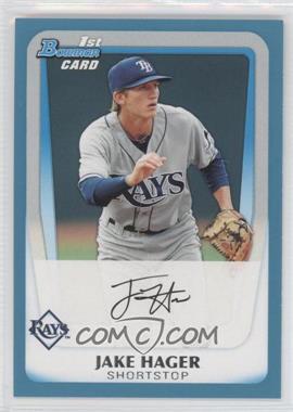 2011 Bowman Draft Picks & Prospects - Prospects - Blue #BDPP39 - Jake Hager /499