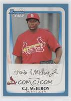 C.J. McElroy [Noted] #/499