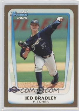 2011 Bowman Draft Picks & Prospects - Prospects - Gold #BDPP16 - Jed Bradley