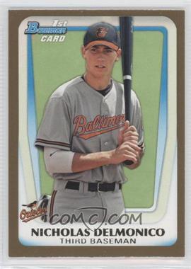 2011 Bowman Draft Picks & Prospects - Prospects - Gold #BDPP26 - Nicholas Delmonico