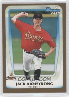 2011 Bowman Draft Picks & Prospects - Prospects - Gold #BDPP4 - Jack Armstrong