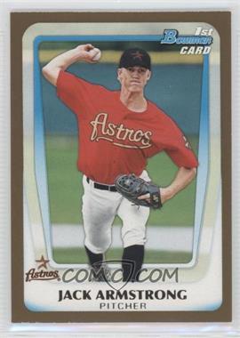 2011 Bowman Draft Picks & Prospects - Prospects - Gold #BDPP4 - Jack Armstrong