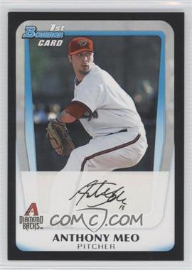 2011 Bowman Draft Picks & Prospects - Prospects #BDPP59 - Anthony Meo