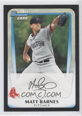 2011 Bowman Draft Picks & Prospects - Prospects #BDPP8 - Matt Barnes