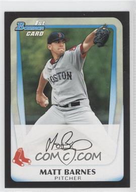 2011 Bowman Draft Picks & Prospects - Prospects #BDPP8 - Matt Barnes