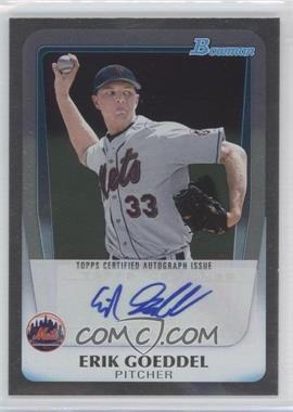 2011 Bowman Draft Picks & Prospects - Retail Prospects Autographs #BPA-EG - Erik Goeddel