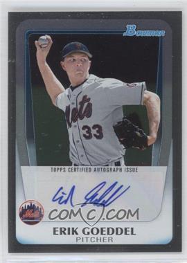 2011 Bowman Draft Picks & Prospects - Retail Prospects Autographs #BPA-EG - Erik Goeddel