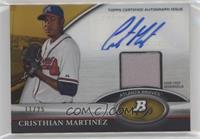 Cristhian Martinez #/25