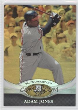 2011 Bowman Platinum - [Base] - Gold #3 - Adam Jones