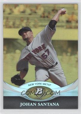 2011 Bowman Platinum - [Base] - Gold #36 - Johan Santana