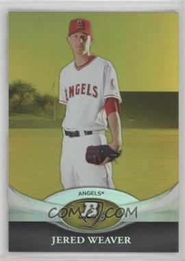 2011 Bowman Platinum - [Base] - Gold #56 - Jered Weaver