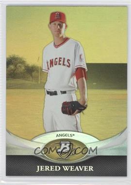 2011 Bowman Platinum - [Base] - Gold #56 - Jered Weaver