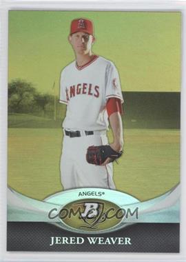 2011 Bowman Platinum - [Base] - Gold #56 - Jered Weaver