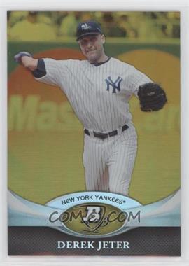 2011 Bowman Platinum - [Base] - Gold #9 - Derek Jeter