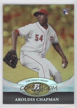 2011 Bowman Platinum - [Base] - Gold #93 - Aroldis Chapman