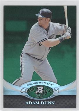 2011 Bowman Platinum - [Base] - Green #18 - Adam Dunn