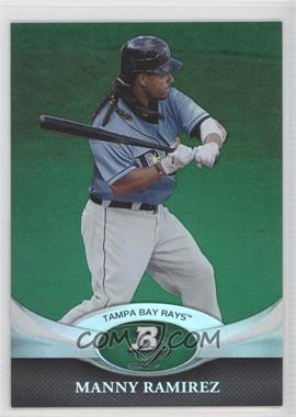 2011 Bowman Platinum - [Base] - Green #38 - Manny Ramirez