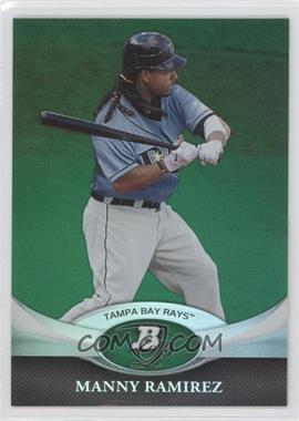 2011 Bowman Platinum - [Base] - Green #38 - Manny Ramirez