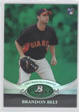 2011 Bowman Platinum - [Base] - Green #52 - Brandon Belt