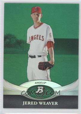 2011 Bowman Platinum - [Base] - Green #56 - Jered Weaver