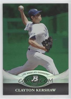 2011 Bowman Platinum - [Base] - Green #58 - Clayton Kershaw