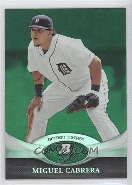 2011 Bowman Platinum - [Base] - Green #6 - Miguel Cabrera