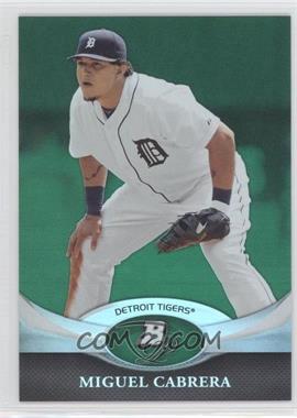 2011 Bowman Platinum - [Base] - Green #6 - Miguel Cabrera