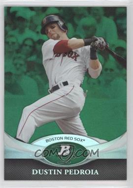 2011 Bowman Platinum - [Base] - Green #66 - Dustin Pedroia