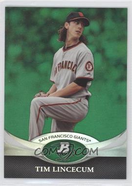 2011 Bowman Platinum - [Base] - Green #72 - Tim Lincecum