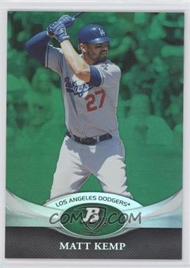 2011 Bowman Platinum - [Base] - Green #96 - Matt Kemp