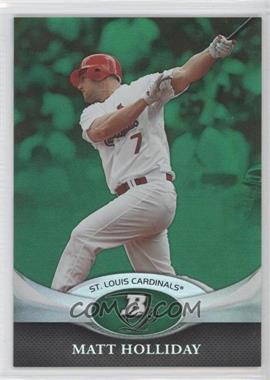 2011 Bowman Platinum - [Base] - Green #98 - Matt Holliday