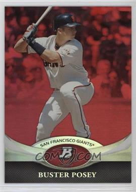 2011 Bowman Platinum - [Base] - Red #28 - Buster Posey