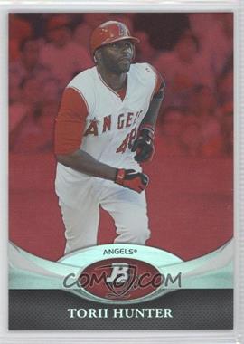 2011 Bowman Platinum - [Base] - Red #45 - Torii Hunter