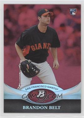 2011 Bowman Platinum - [Base] - Red #52 - Brandon Belt