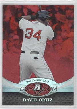 2011 Bowman Platinum - [Base] - Red #53 - David Ortiz