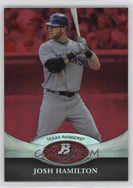 2011 Bowman Platinum - [Base] - Red #75 - Josh Hamilton