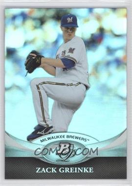 2011 Bowman Platinum - [Base] #70 - Zack Greinke