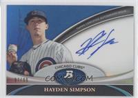 Hayden Simpson #/99