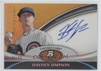 Hayden Simpson #/50