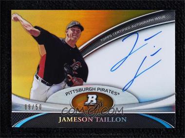 2011 Bowman Platinum - Prospect Autographs - Gold Refractor #BPA-JT - Jameson Taillon /50