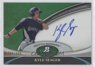 2011 Bowman Platinum - Prospect Autographs - Green Refractor #BPA-KS - Kyle Seager /399