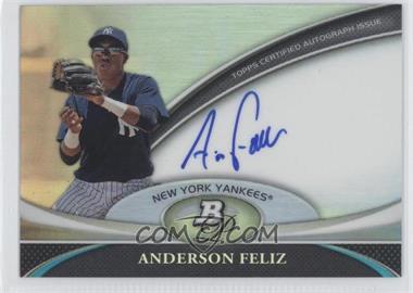 2011 Bowman Platinum - Prospect Autographs #BPA-AF - Anderson Feliz