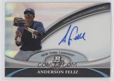 2011 Bowman Platinum - Prospect Autographs #BPA-AF - Anderson Feliz