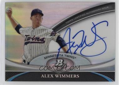 2011 Bowman Platinum - Prospect Autographs #BPA-AW - Alex Wimmers [EX to NM]