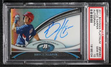 2011 Bowman Platinum - Prospect Autographs #BPA-BH - Bryce Harper [PSA 10 GEM MT]