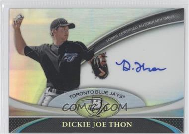 2011 Bowman Platinum - Prospect Autographs #BPA-DJ - Dickie Joe Thon