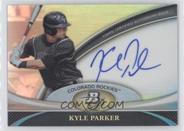 2011 Bowman Platinum - Prospect Autographs #BPA-KP - Kyle Parker