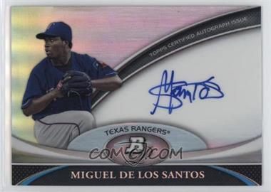 2011 Bowman Platinum - Prospect Autographs #BPA-MD - Miguel De Los Santos