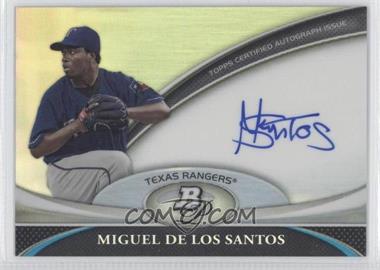 2011 Bowman Platinum - Prospect Autographs #BPA-MD - Miguel De Los Santos